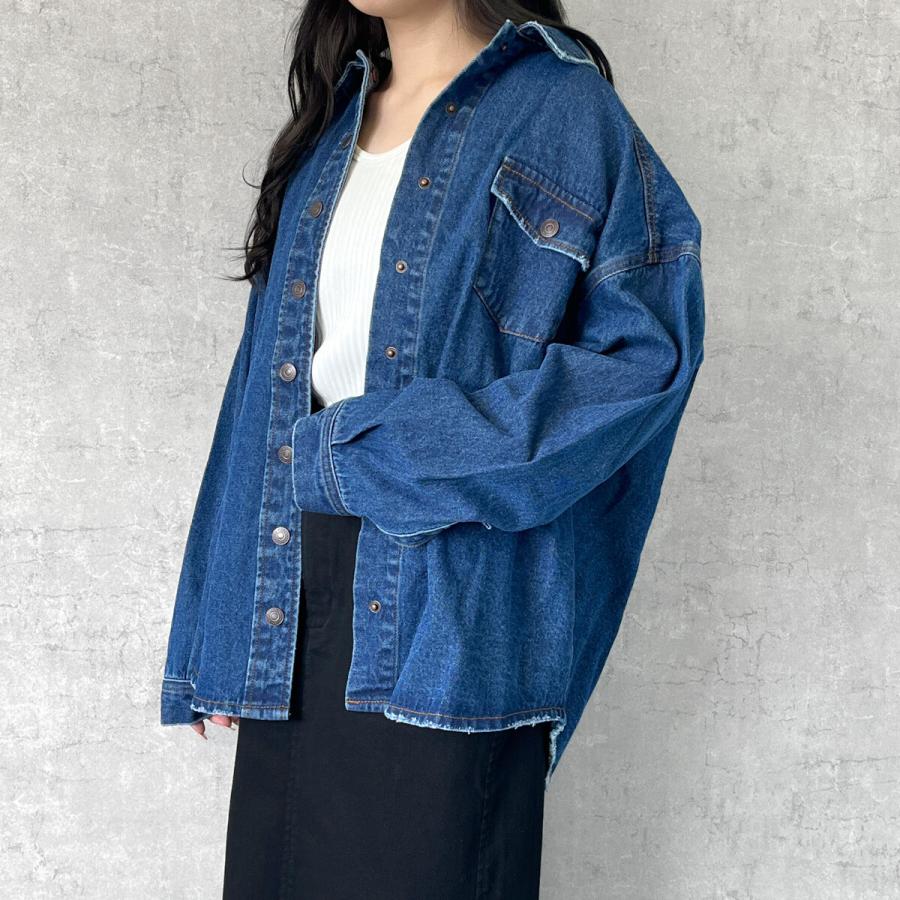 重たくないけど薄すぎないにこだわったオーバーサイズシャツ |  | 08