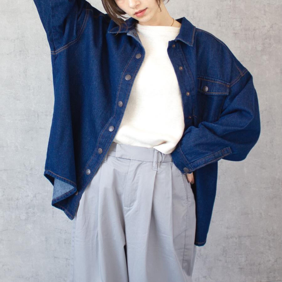重たくないけど薄すぎないにこだわったオーバーサイズシャツ |  | 09