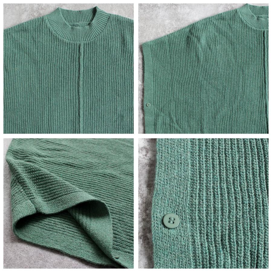 リブ ニットポンチョ リブニット ポンチョ センターライン ニット セーター |  | 17