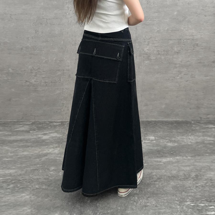 ワーク感のある仕上がりが楽しいペインターカーゴスカート |  | 14