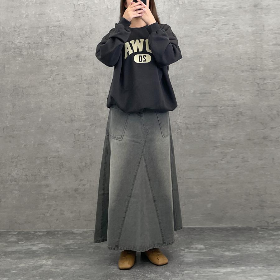 ワーク感のある仕上がりが楽しいペインターカーゴスカート |  | 15