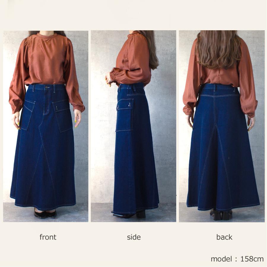 ワーク感のある仕上がりが楽しいペインターカーゴスカート |  | 18