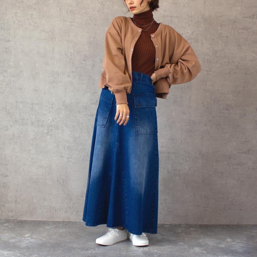 ワーク感のある仕上がりが楽しいペインターカーゴスカート |  | 01