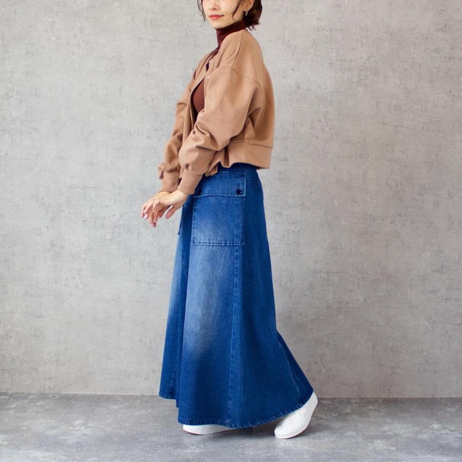 ワーク感のある仕上がりが楽しいペインターカーゴスカート |  | 02