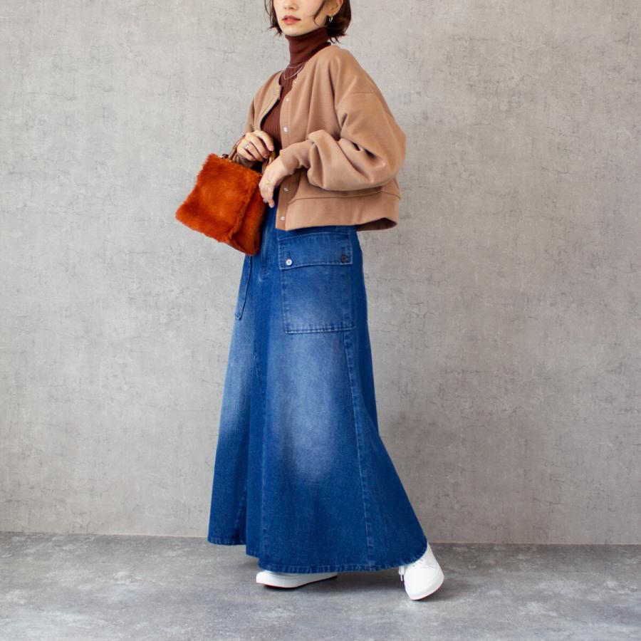 ワーク感のある仕上がりが楽しいペインターカーゴスカート |  | 03