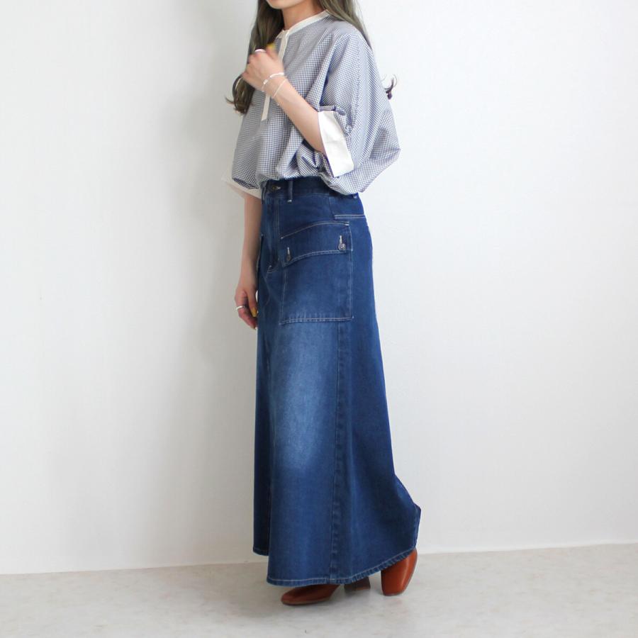 ワーク感のある仕上がりが楽しいペインターカーゴスカート |  | 07