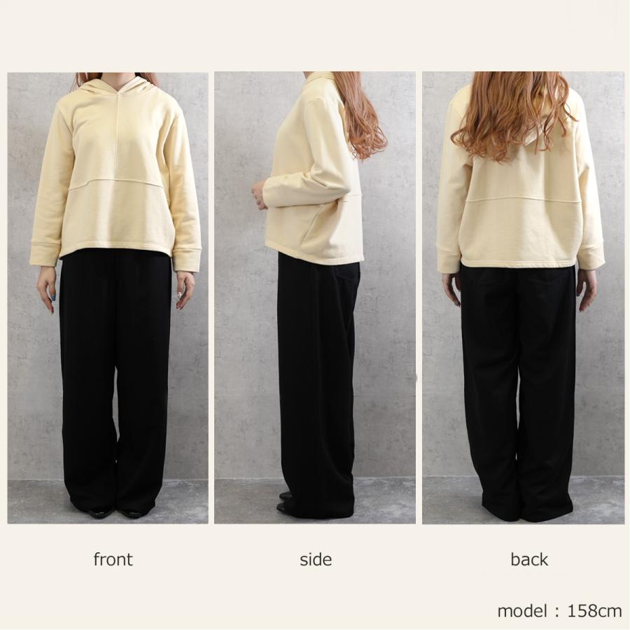 さらっとした肌触りと快適で楽ちんな履き心地でヘビロテ間違え無しのTRトラウザーワイドパンツ |  | 12