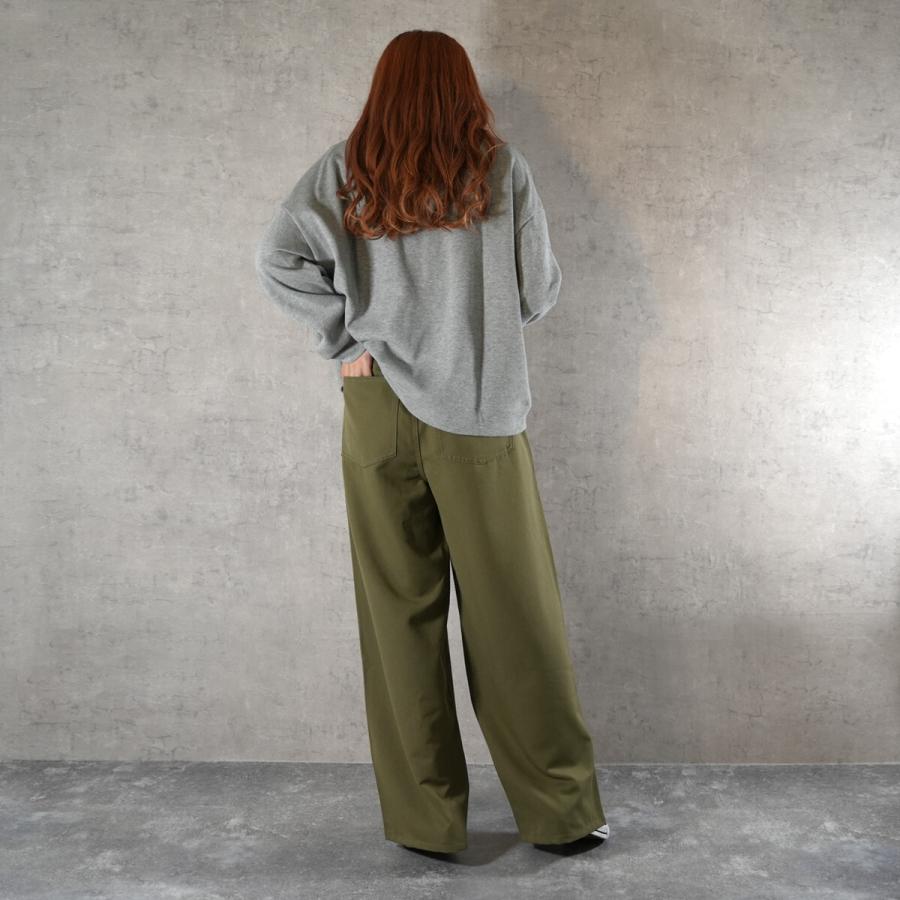 さらっとした肌触りと快適で楽ちんな履き心地でヘビロテ間違え無しのTRトラウザーワイドパンツ |  | 05