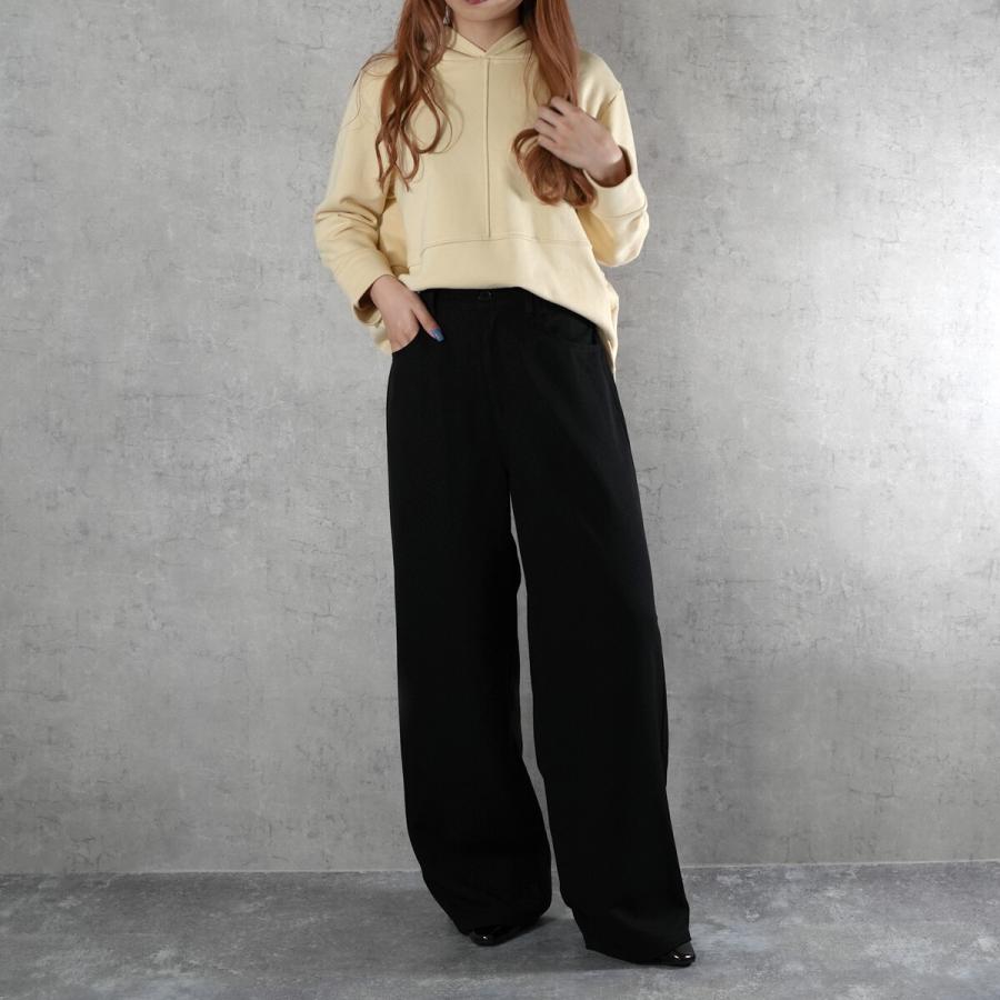 さらっとした肌触りと快適で楽ちんな履き心地でヘビロテ間違え無しのTRトラウザーワイドパンツ |  | 07