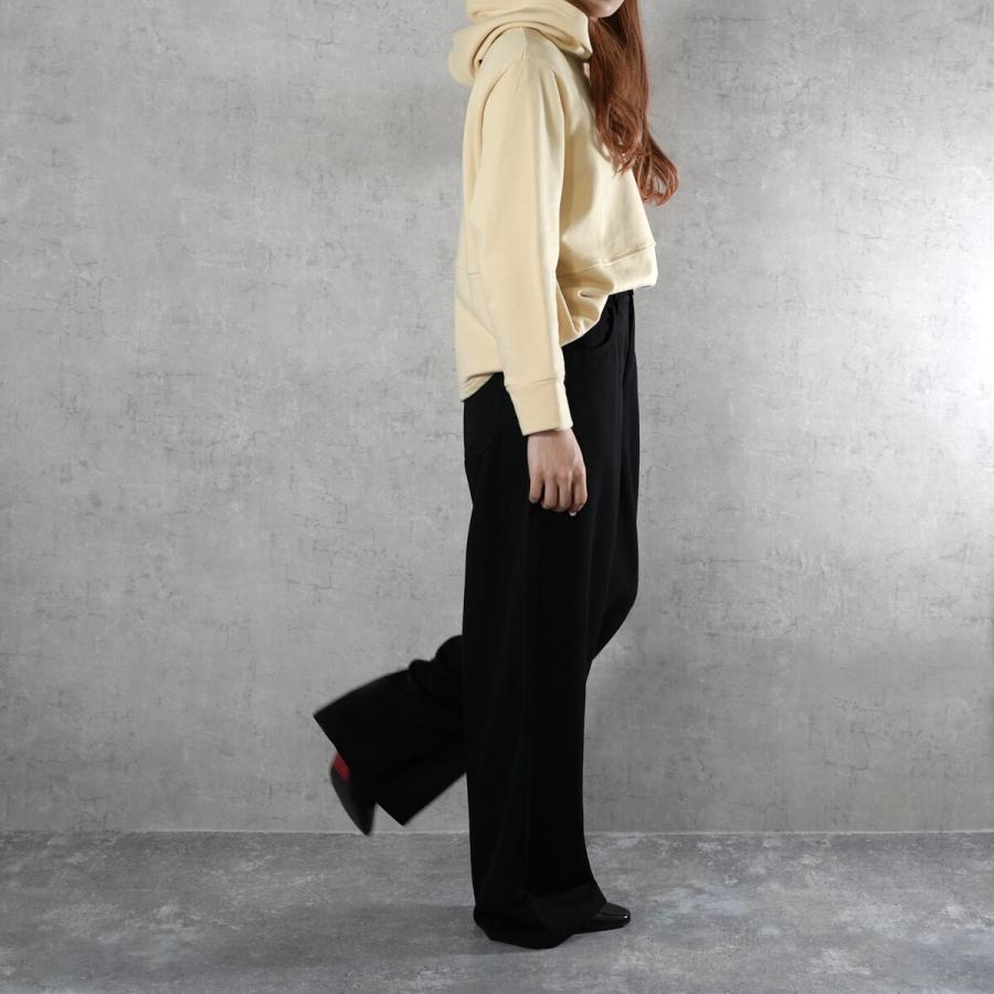 さらっとした肌触りと快適で楽ちんな履き心地でヘビロテ間違え無しのTRトラウザーワイドパンツ |  | 09