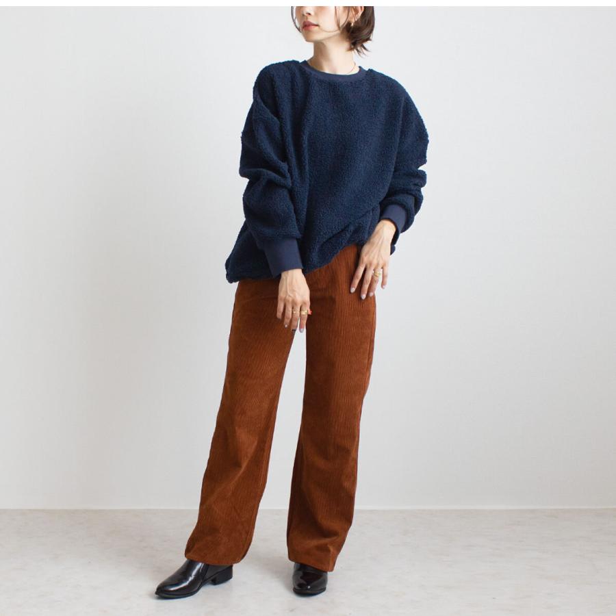 ゆるっとビックシルエット 楽して着られるプードルボアのプルオーバー |  | 12