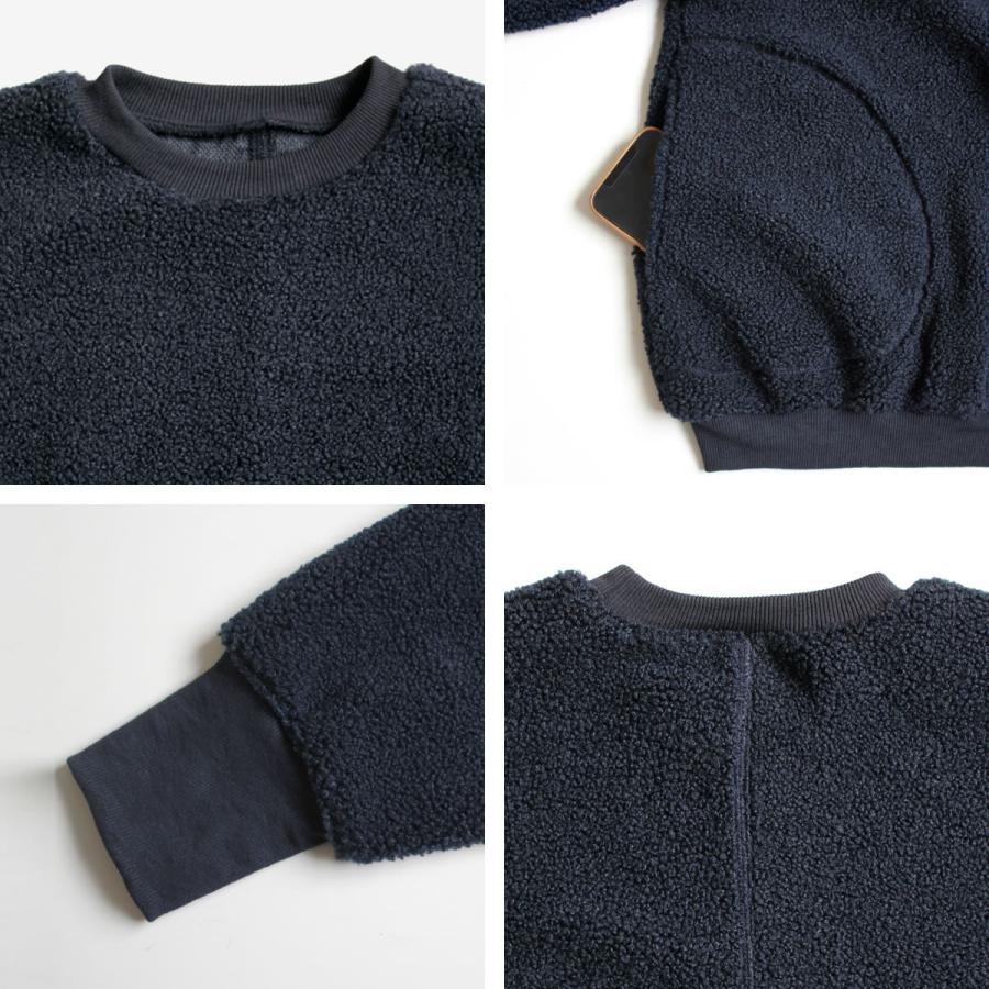 ゆるっとビックシルエット 楽して着られるプードルボアのプルオーバー |  | 17