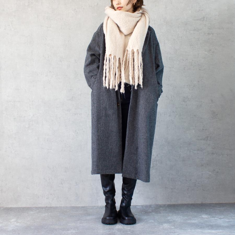 シンプルデザインで長く使える肌触り抜群のライトメルトンコート |  | 10