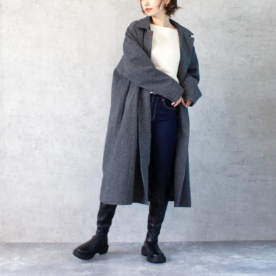 シンプルデザインで長く使える肌触り抜群のライトメルトンコート |  | 11