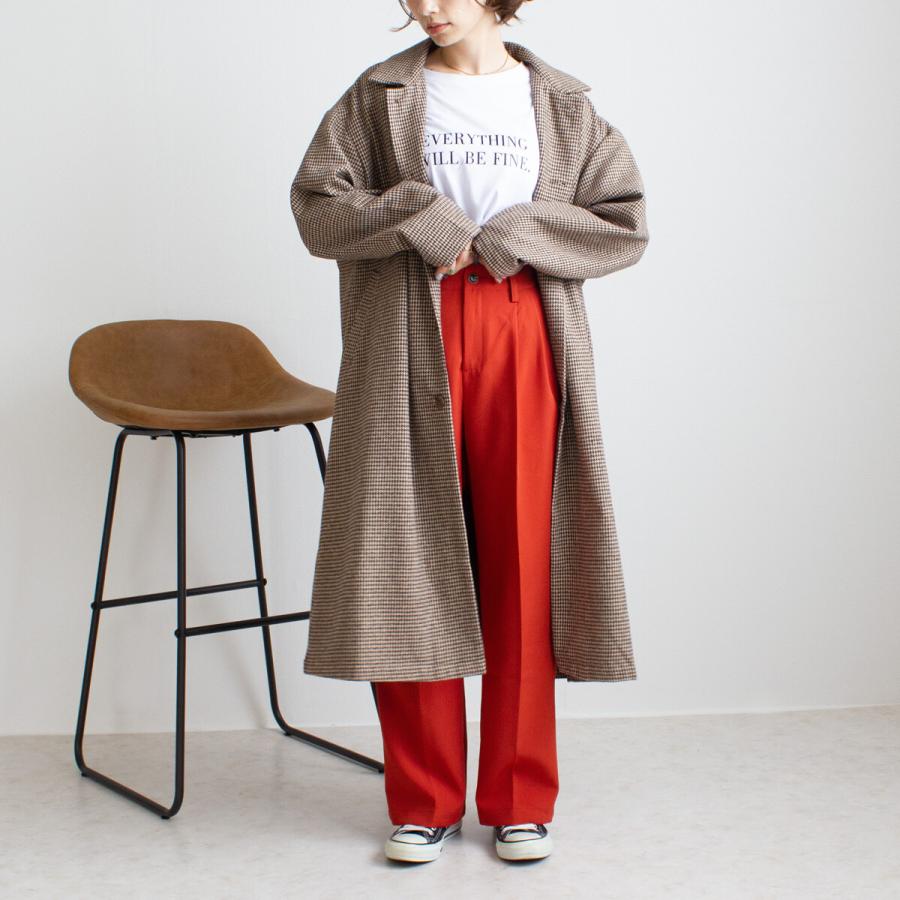 シンプルデザインで長く使える肌触り抜群のライトメルトンコート |  | 06