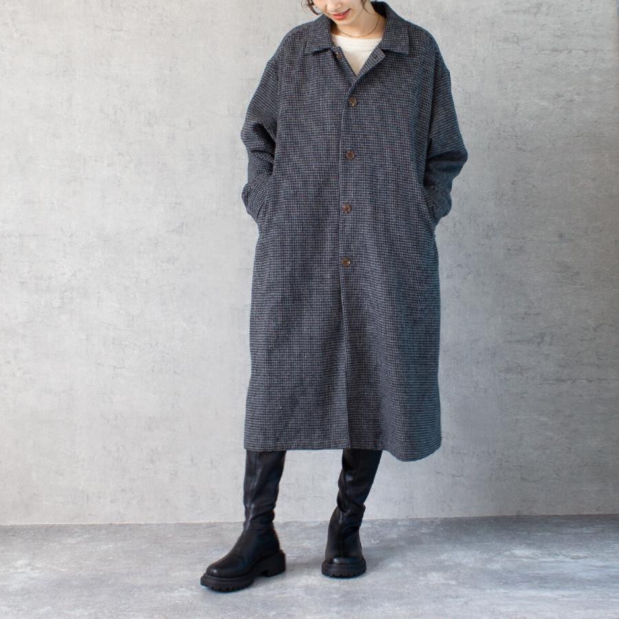 シンプルデザインで長く使える肌触り抜群のライトメルトンコート |  | 09