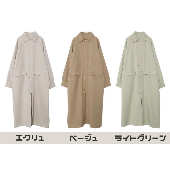 メンズライクなステンカラー オーバーサイズのカジュアルスプリングコート |  | 07