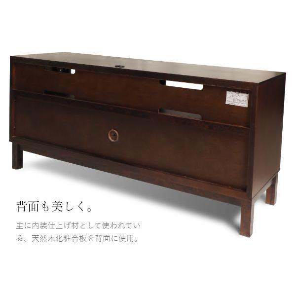 W&B ローボード 幅130cm 国産 無垢材 完成品 ウォールナット インダストリアル モダン tv台 tvボード テレビボード ブラウン おしゃれ |  | 13
