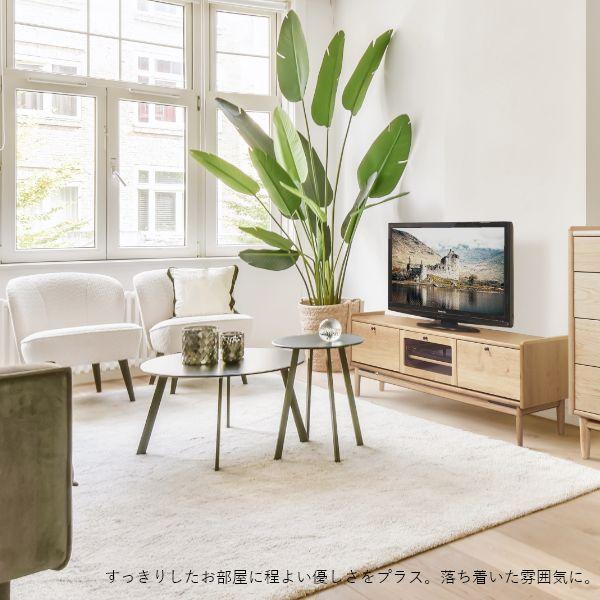 JAM テレビボード 幅150cm ローボード キャビネット 旭川家具 チェスト コード収納 ナチュラル 背面収納 tv台 国産 おしゃれ 北欧 |  | 03