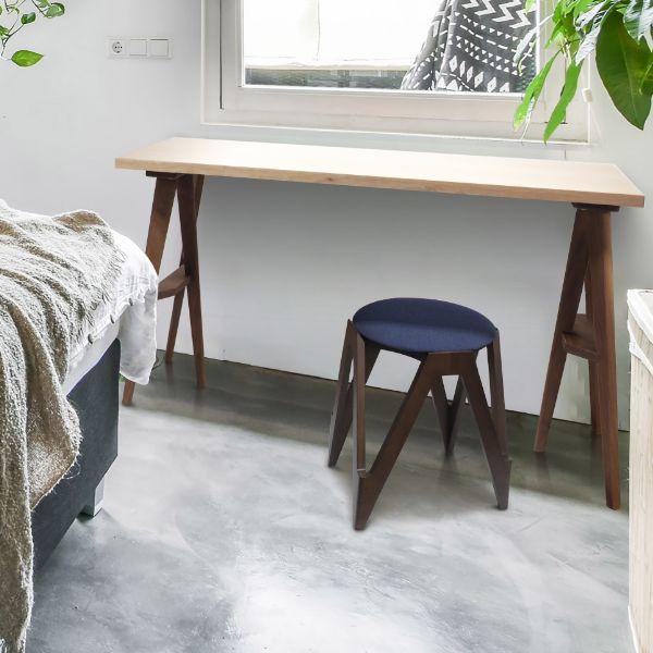 CODAMA（コダマ） ウォールナット カバー全11色 高さ42cm 国産 木製 玄関 オットマン 布製 北欧 ナチュラル シンプル おしゃれ |  | 03