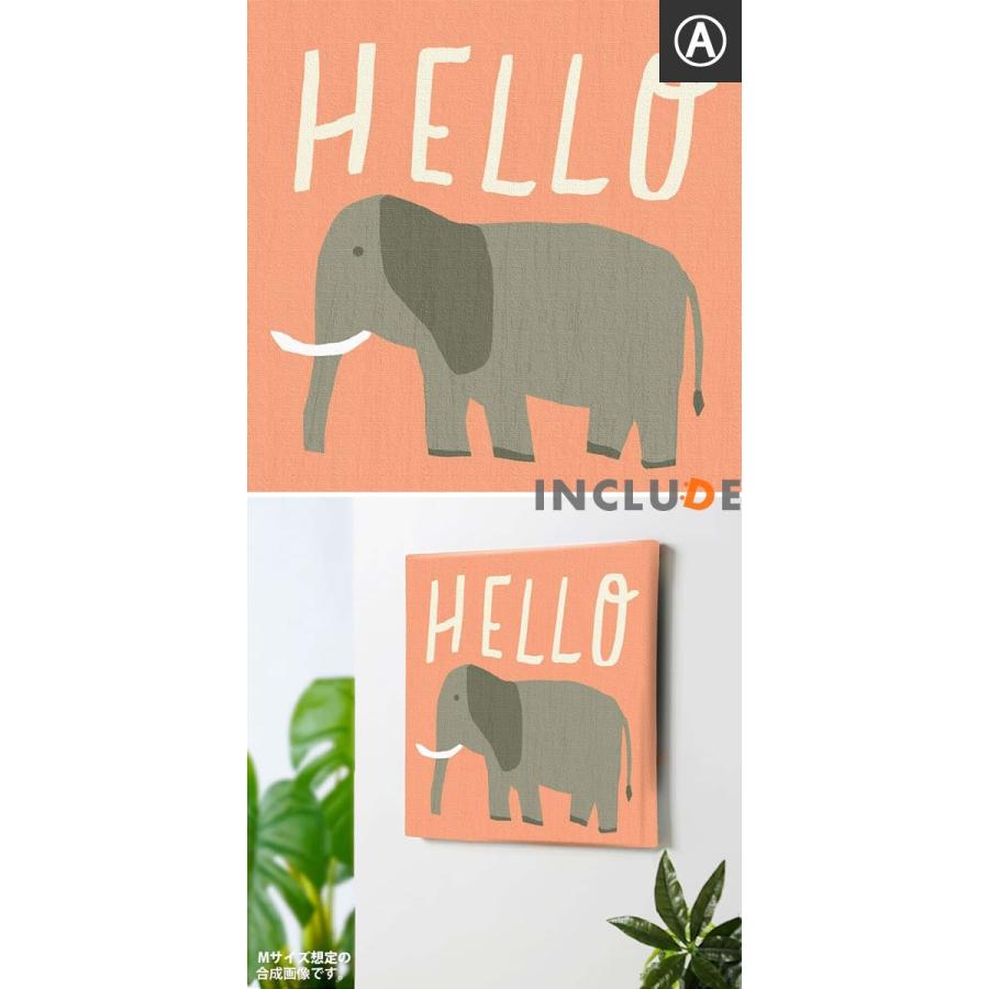 アートパネル Hallmark メッセージ グリーティング アニマル 象 犬 ダックスフンド 猫 ロゴ 犬が吠える 猫が鳴く EPIC HELLO パステルカラー ペールトーン |  | 06