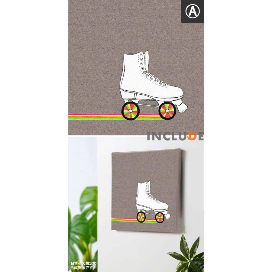 アートパネル Hallmark メッセージ グリーティング カラフル ライン ローラースケート カセットテープ カセットデッキ ラジオ コンポ パステルカラー |  | 05