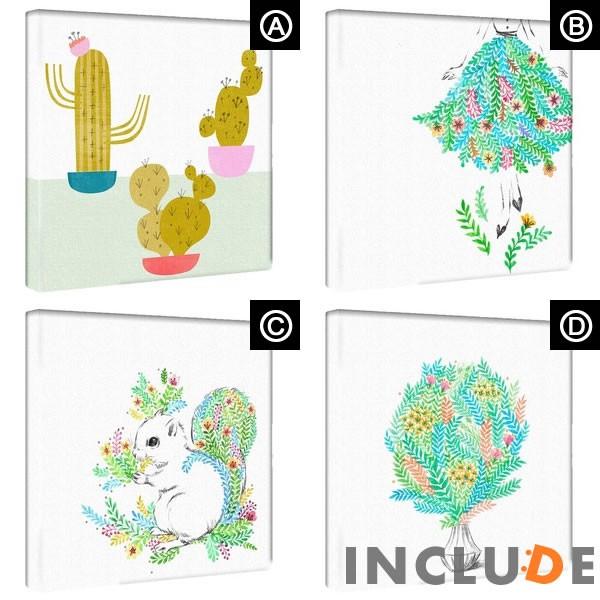 アートパネル Hallmark メッセージ グリーティング サボテン スカート リーフ ボタニカル リス 小動物 花束 パステルカラー ペールトーン |  | 05