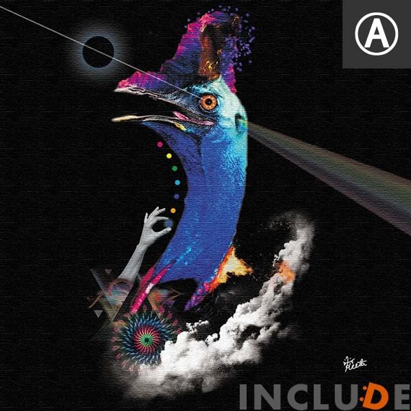 アートパネル クリエーター もふ 虹色 動物 幻想 ブラックアート ヒクイドリ 象 エレファント オニオオハシ フラミンゴ エレキ イワトビペンギン |  | 05