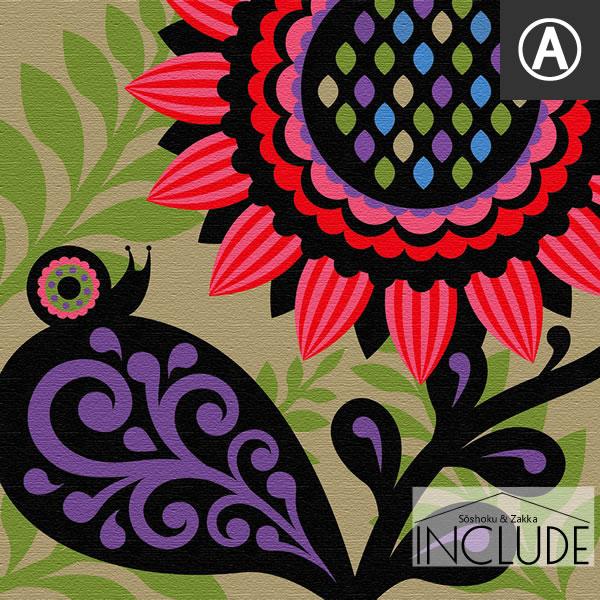 アートパネル Kinpro design アートブランド 曲線 草花 ペイズリー カーブした羽 ツリー リーフ フラワー 花 世界で活躍 |  | 06