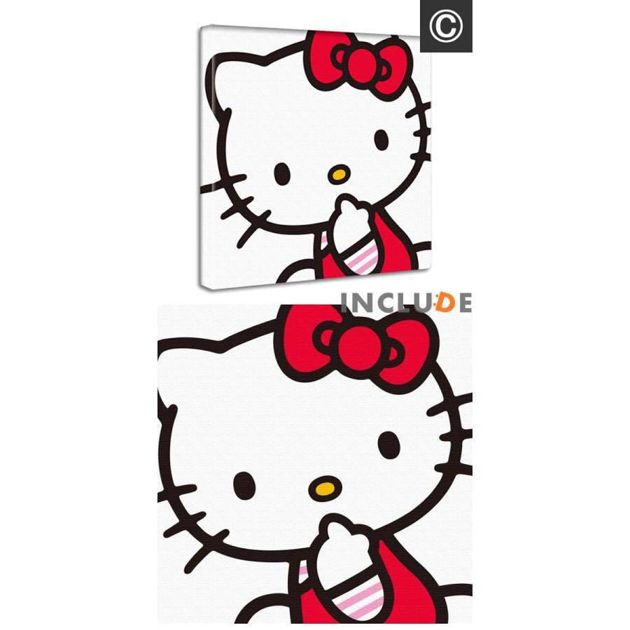 アートパネル ファブリックボード ハローキティ キティちゃん サンリオ キティ・ホワイト 薔薇 バラ ローズ カラーローズ リボン アニメ ポップアート |  | 08