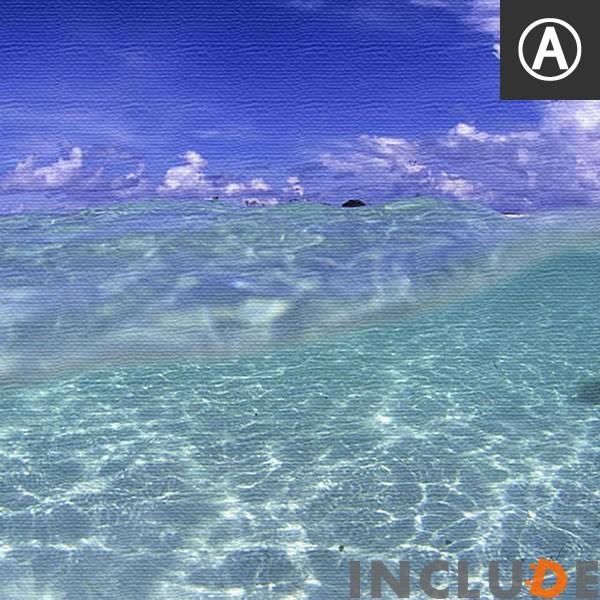 アートパネル ファブリックボード 楠哲也 海 南国 波打ち際 砂浜 ビーチ さんご 珊瑚 アイランド 島 ダイビング 海中 海底 表現力 熱帯魚 水中カメラ 個性 |  | 06