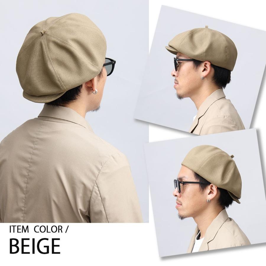 キャスベレー ベレー キャスケット 日本製 国産 帽子 2WAY コットン メンズ レディース 無地 シンプル ハンチング 小顔 |  | 15