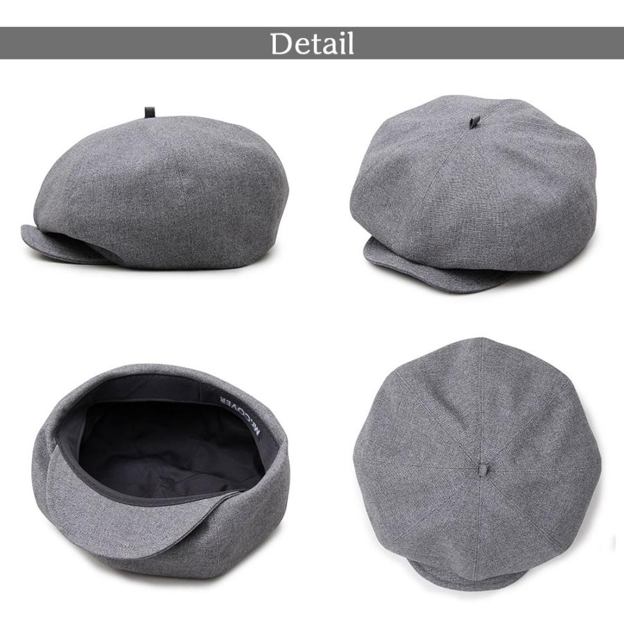キャスベレー ベレー キャスケット 日本製 国産 帽子 2WAY コットン メンズ レディース 無地 シンプル ハンチング 小顔 |  | 17