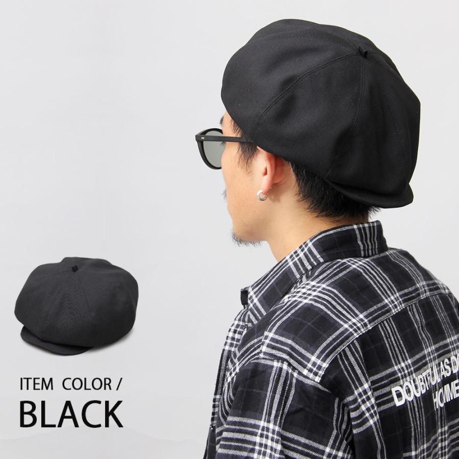 キャスベレー ベレー キャスケット 日本製 国産 帽子 2WAY コットン メンズ レディース 無地 シンプル ハンチング 小顔 |  | 06