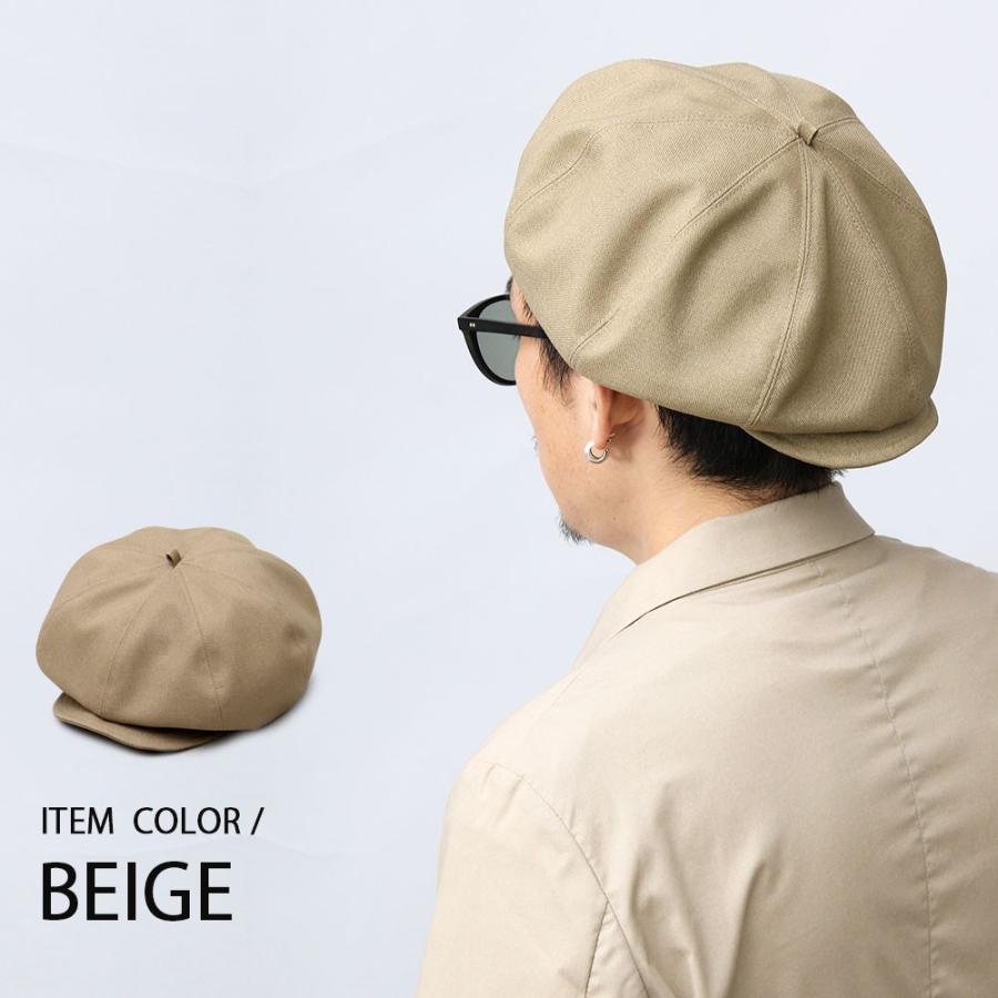 キャスベレー ベレー キャスケット 日本製 国産 帽子 2WAY コットン メンズ レディース 無地 シンプル ハンチング 小顔 |  | 08