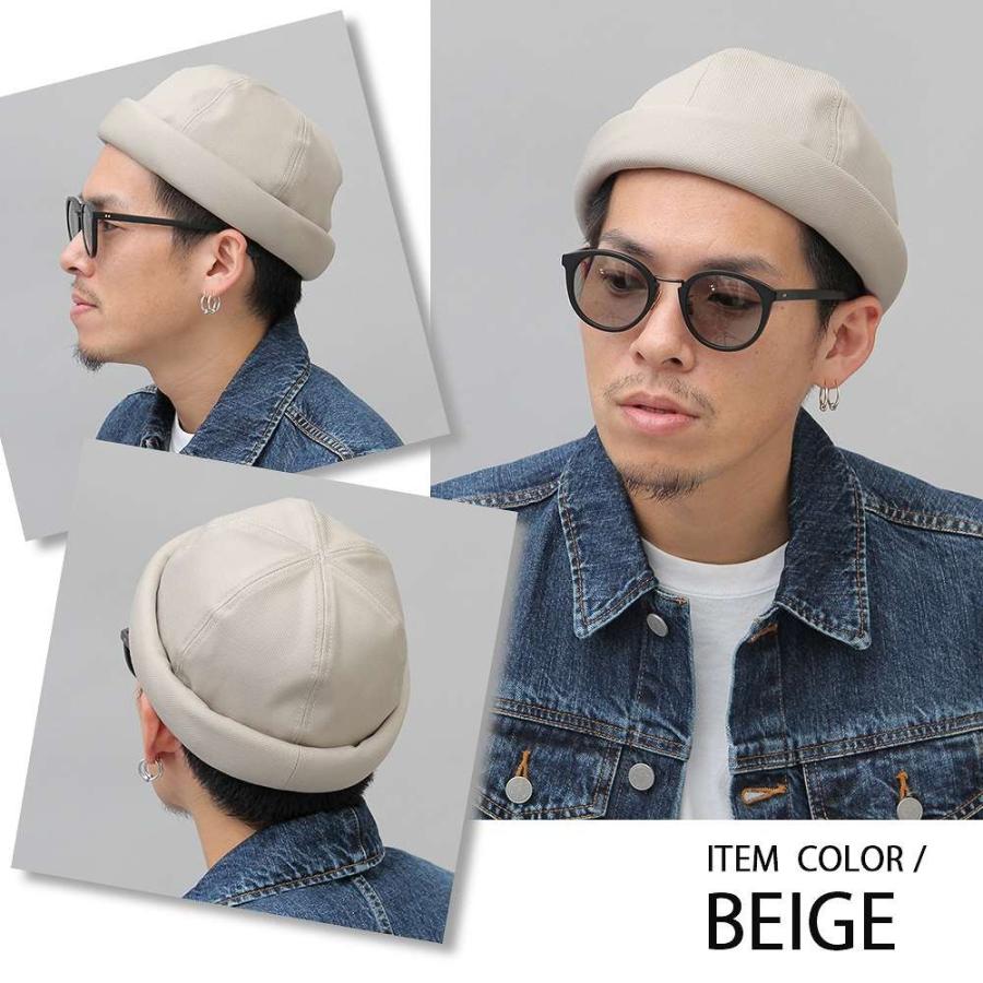 ロールキャップ フィッシャーマンキャップ ワッチキャップ 帽子 メンズ キャップ 日本製 国産 無地 シンプル アジャスター付き |  | 15