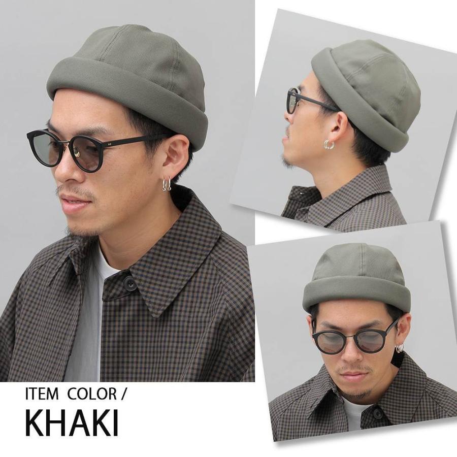 ロールキャップ フィッシャーマンキャップ ワッチキャップ 帽子 メンズ キャップ 日本製 国産 無地 シンプル アジャスター付き |  | 16