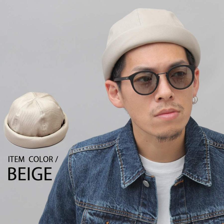 ロールキャップ フィッシャーマンキャップ ワッチキャップ 帽子 メンズ キャップ 日本製 国産 無地 シンプル アジャスター付き |  | 07