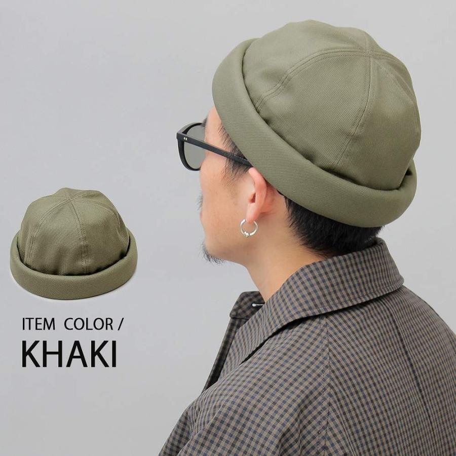 ロールキャップ フィッシャーマンキャップ ワッチキャップ 帽子 メンズ キャップ 日本製 国産 無地 シンプル アジャスター付き |  | 08