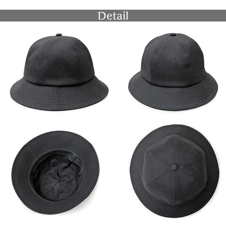メトロハット バケットハット 帽子 メンズ キャップ 日本製 国産 無地 シンプル アジャスター付き サイズ調整 |  | 18