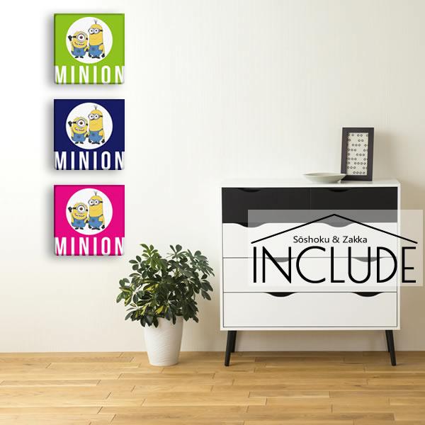 アートパネル ミニオンズ ミニオン Minions コメディ キャラクター ケビン スチュアート ポーズ 笑顔 | 