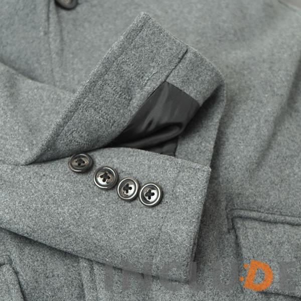 チェスターコート メルトン ウール ウールコート ハーフコート ロングコート メンズ 黒 グレー チャコール キャメル |  | 10