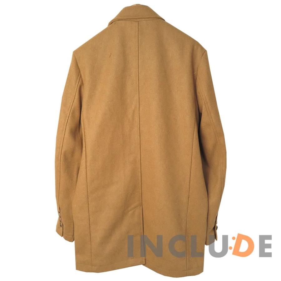 チェスターコート メルトン ウール ウールコート ハーフコート ロングコート メンズ 黒 グレー チャコール キャメル |  | 05