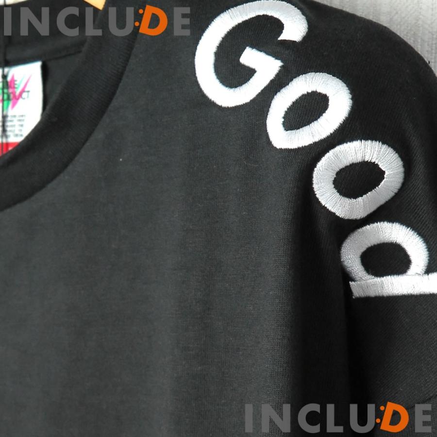 送料無料　ロンＴ ロゴ 刺繍 長袖 ビッグTシャツ メンズ クルーネック ストリート ワイド ダンス カットソー |  | 03