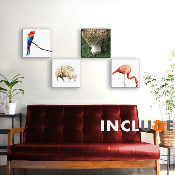 ファブリックボード クリエーター インコ コンゴウインコ 羊 メリノ フラミンゴ 鳥 動物 表現力 個性 | 