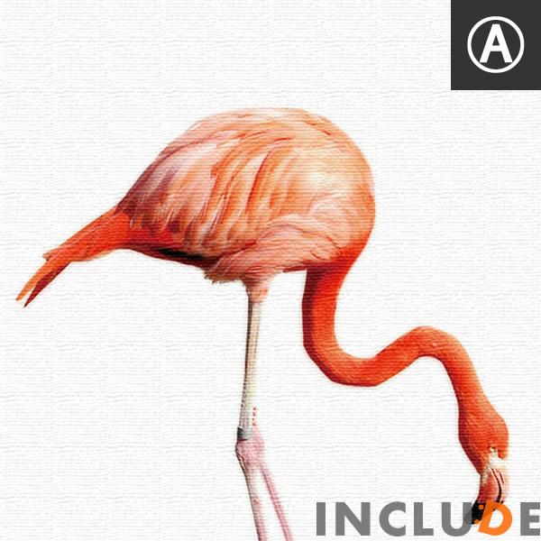 ファブリックボード クリエーター インコ コンゴウインコ 羊 メリノ フラミンゴ 鳥 動物 表現力 個性 |  | 06