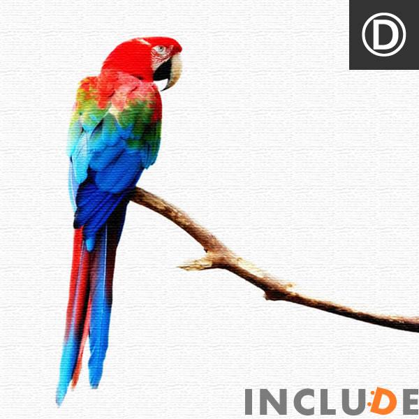 ファブリックボード クリエーター インコ コンゴウインコ 羊 メリノ フラミンゴ 鳥 動物 表現力 個性 |  | 09