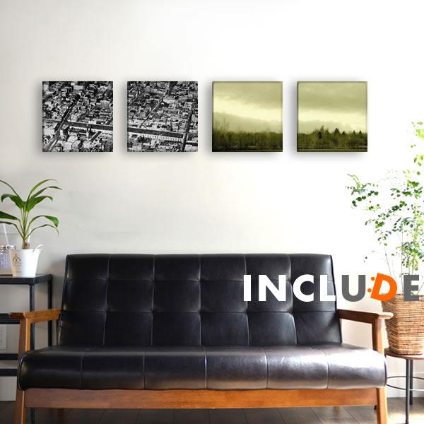 アートパネル クリエーター 旧市街 オールドタウン ダウンタウン 風景 森 セピア レトロ ポスター モノクロ 白黒 表現力 個性 | 