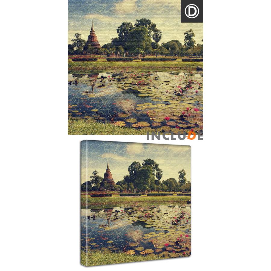 アートパネル クリエーター 白い花 フレブル フレンチブル 花 水滴 遺跡と睡蓮 アユタヤ タイ マレーシア カンボジア ポスター モノクロ 白黒 個性 |  | 09