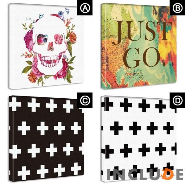 アートパネル ファブリックボード スカル 骸骨 髑髏 フラワー 世界地図 マップ プラス プラスマーク ディスプレイ オブジェ 部屋が明るくなる カワイイ |  | 05